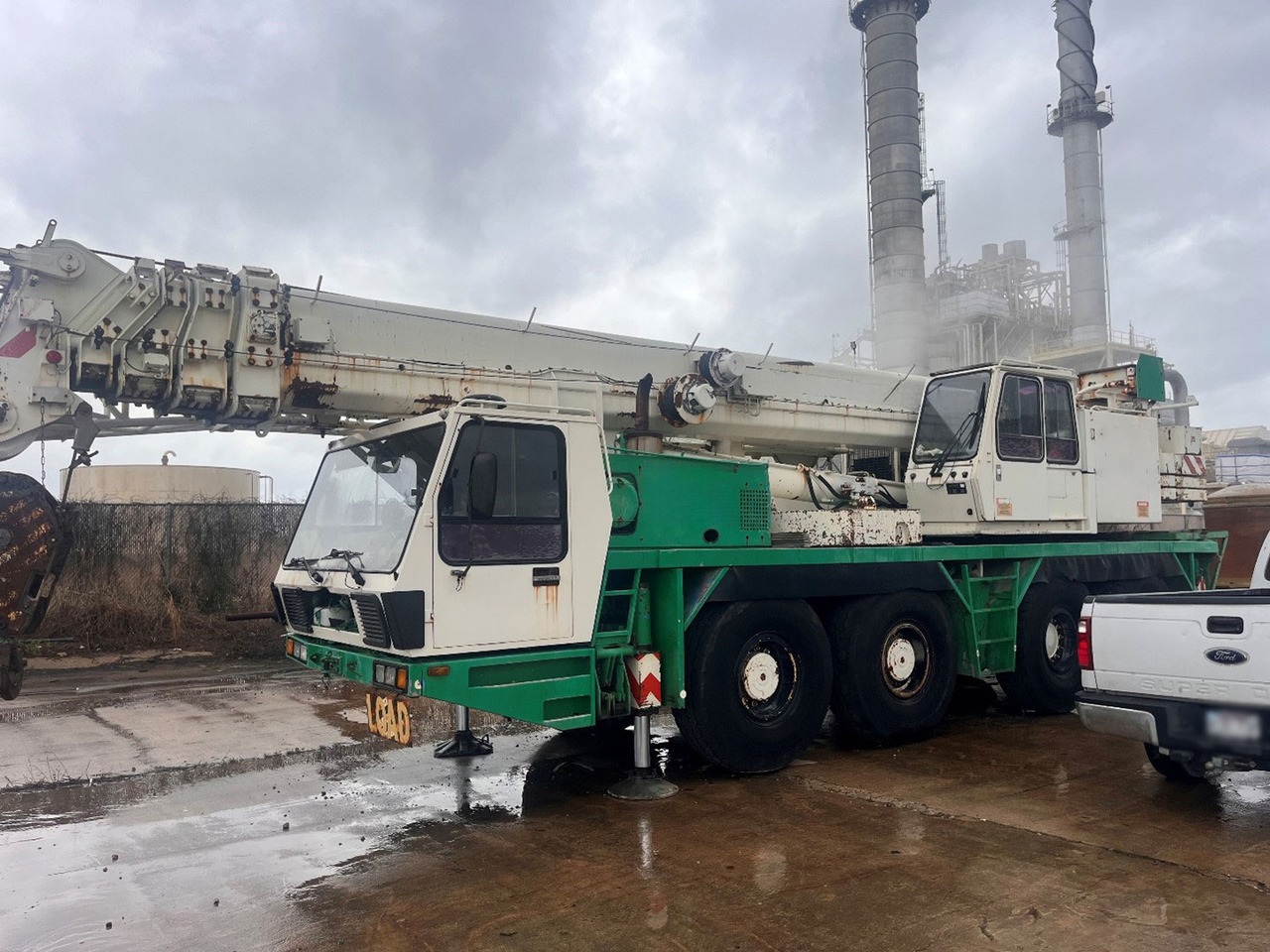 Krupp KMK 4080 - 모바일 크레인 : 사진 3 Krupp KMK 4080 - 모바일 크레인 : 사진 3