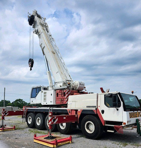 Liebherr LTM 1100-5.2 - 모바일 크레인 : 사진 1 Liebherr LTM 1100-5.2 - 모바일 크레인 : 사진 1