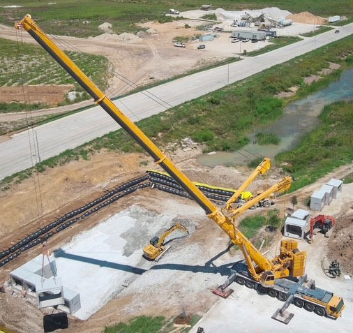 Liebherr LTM 1500-8.1 - 모바일 크레인 : 사진 2 Liebherr LTM 1500-8.1 - 모바일 크레인 : 사진 2