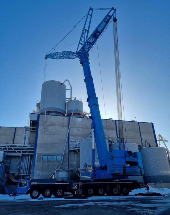 Liebherr LTM 1500-8.1 - 모바일 크레인 : 사진 1 Liebherr LTM 1500-8.1 - 모바일 크레인 : 사진 1