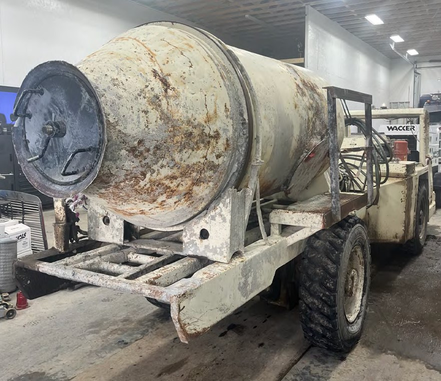 Normet A-64 - 콘크리트 믹서 트럭 : 사진 4 Normet A-64 - 콘크리트 믹서 트럭 : 사진 4