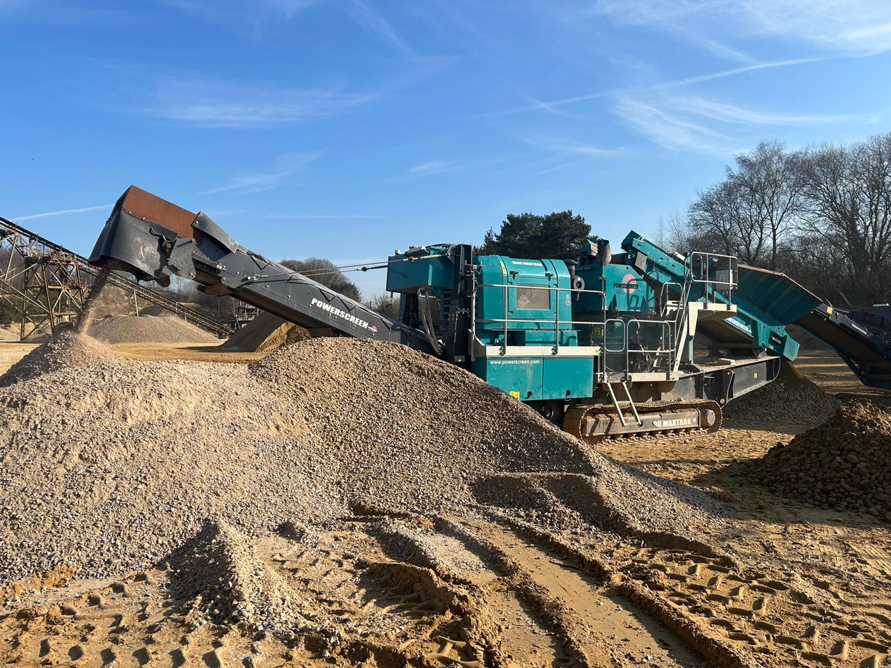 Powerscreen 1000 Maxtrak - 콘 크러셔 : 사진 4 Powerscreen 1000 Maxtrak - 콘 크러셔 : 사진 4