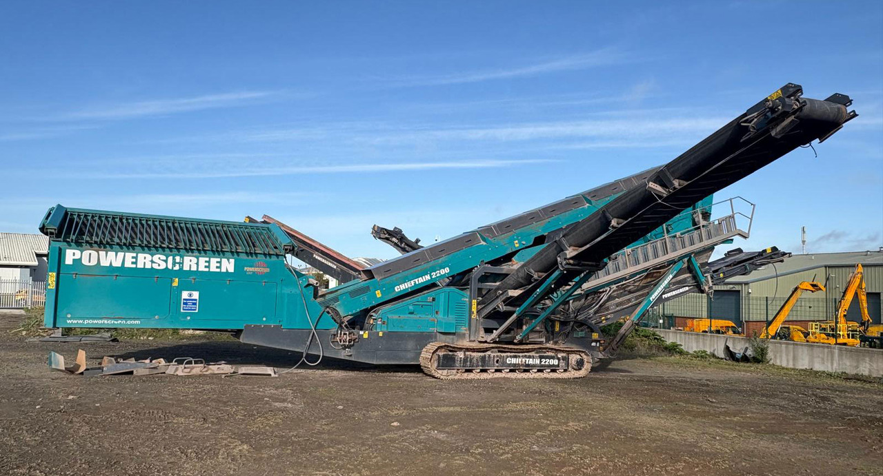 Powerscreen Chieftain 2200 3D - 스크리너 : 사진 1 Powerscreen Chieftain 2200 3D - 스크리너 : 사진 1
