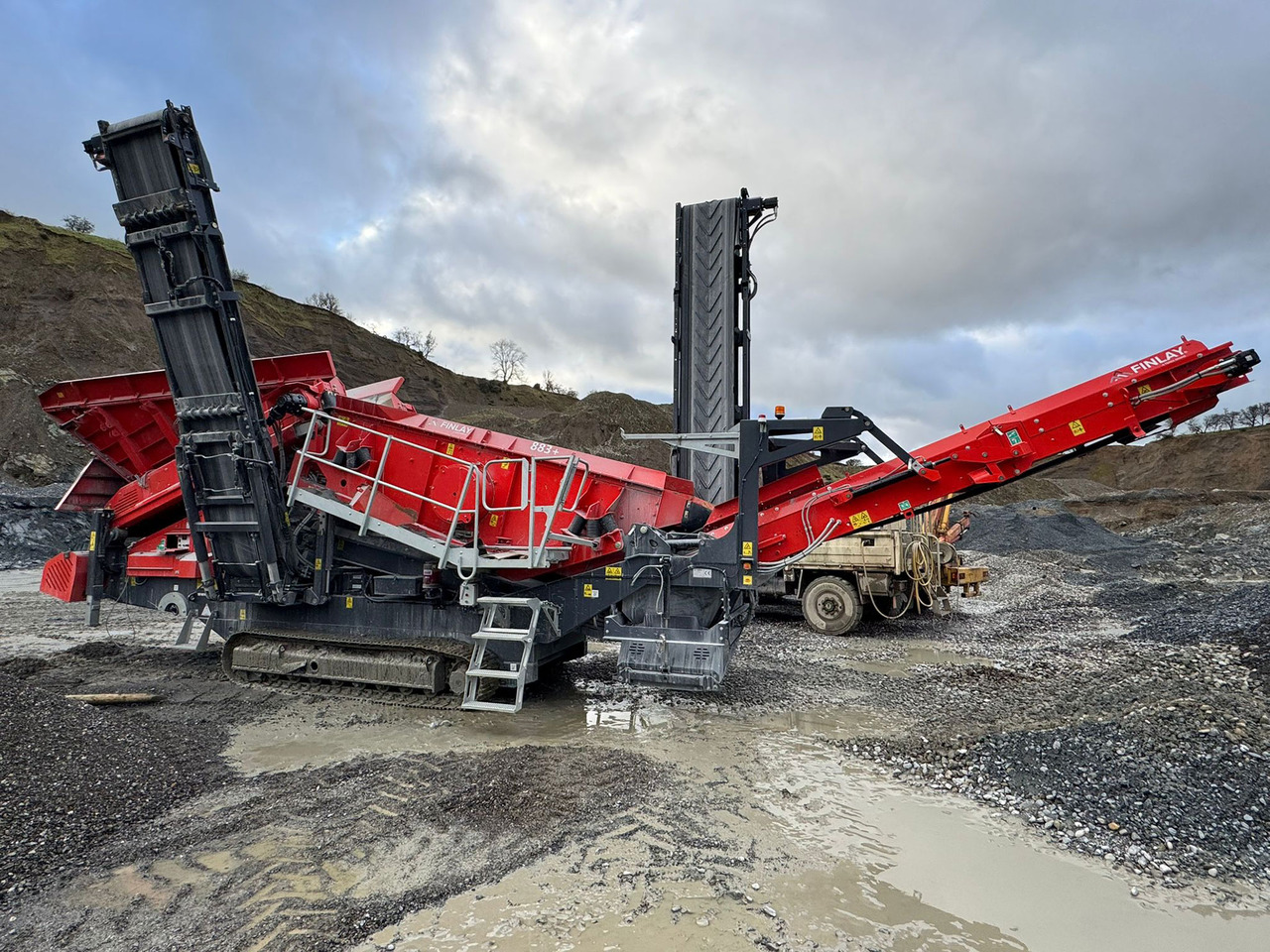 Terex Finlay 883+ - 스크리너 : 사진 2 Terex Finlay 883+ - 스크리너 : 사진 2