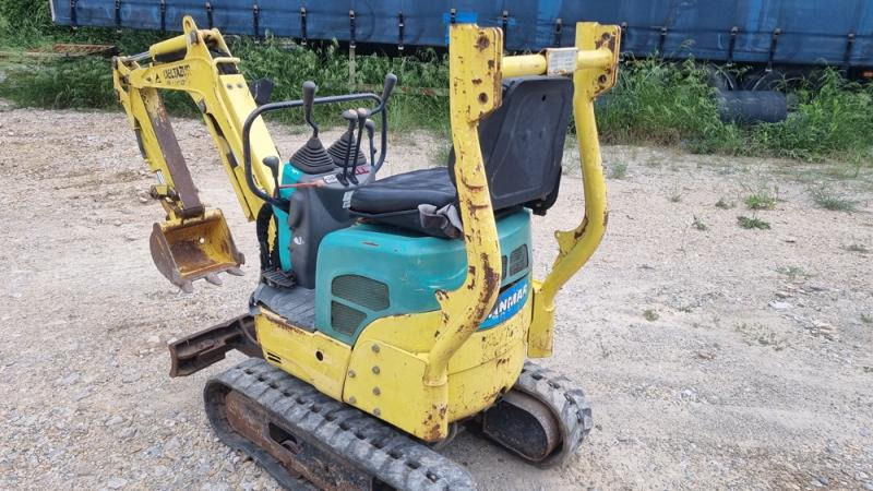 Yanmar SV08 - 미니 굴삭기 : 사진 2 Yanmar SV08 - 미니 굴삭기 : 사진 2