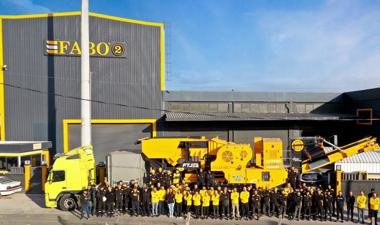 신규 모바일 크러셔 FABO Mobile crusher : 사진 10