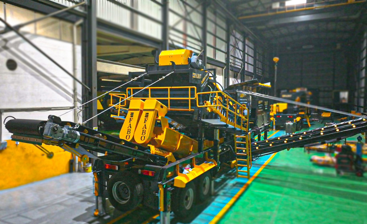 신규 모바일 크러셔 FABO Mobile crusher : 사진 10