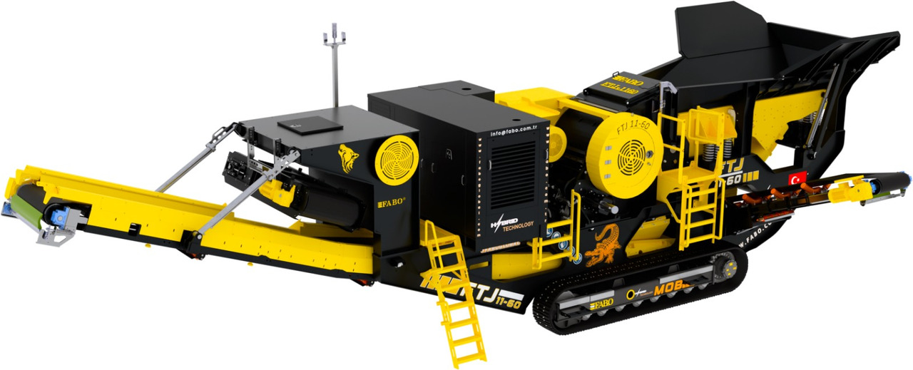 신규 모바일 크러셔 FABO Mobile crusher : 사진 11