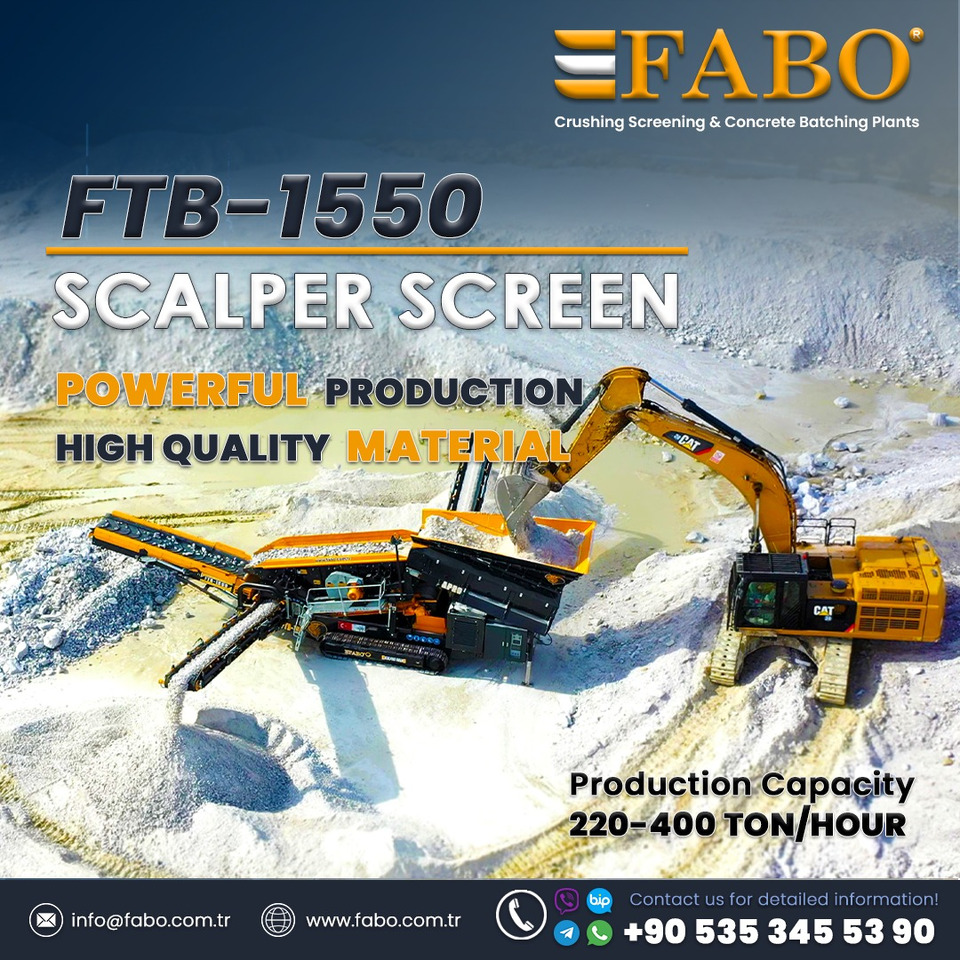 FABO Mobile crusher - 모바일 크러셔 : 사진 1 FABO Mobile crusher - 모바일 크러셔 : 사진 1
