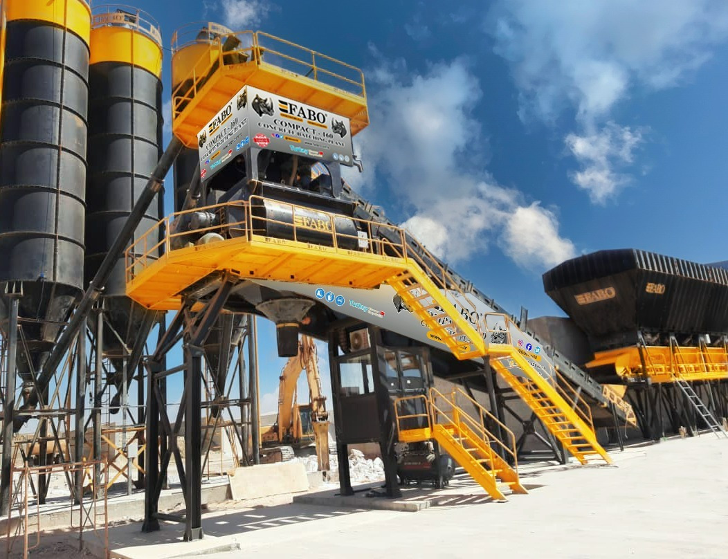 FABO compact concrete plant - 콘크리트 플랜트 : 사진 2 FABO compact concrete plant - 콘크리트 플랜트 : 사진 2