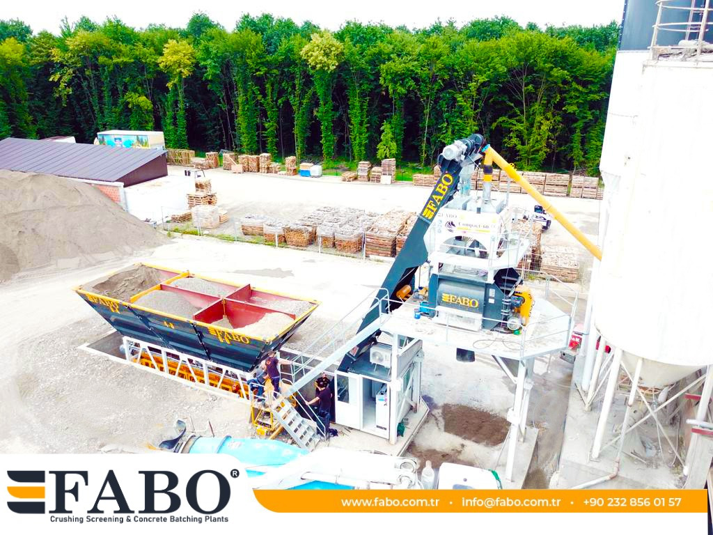 FABO compact concrete plant - 콘크리트 플랜트 : 사진 3 FABO compact concrete plant - 콘크리트 플랜트 : 사진 3