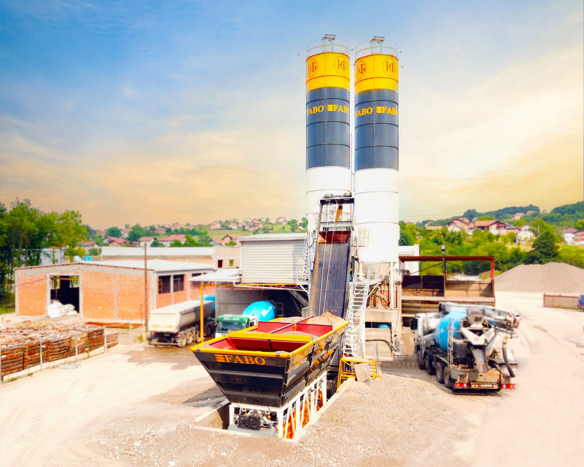 FABO compact concrete plant - 콘크리트 플랜트 : 사진 1 FABO compact concrete plant - 콘크리트 플랜트 : 사진 1