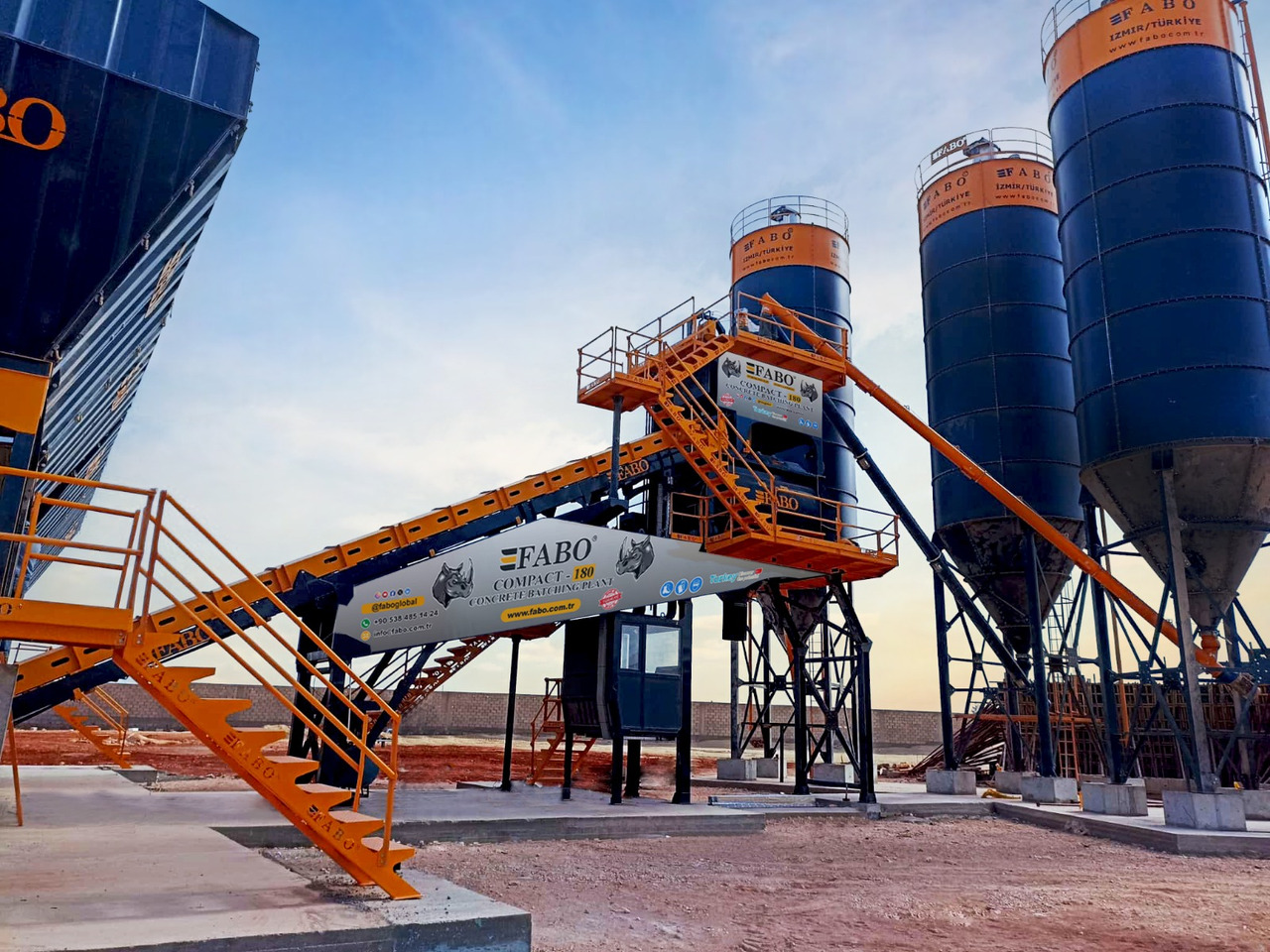FABO compact concrete plant - 콘크리트 플랜트 : 사진 5 FABO compact concrete plant - 콘크리트 플랜트 : 사진 5