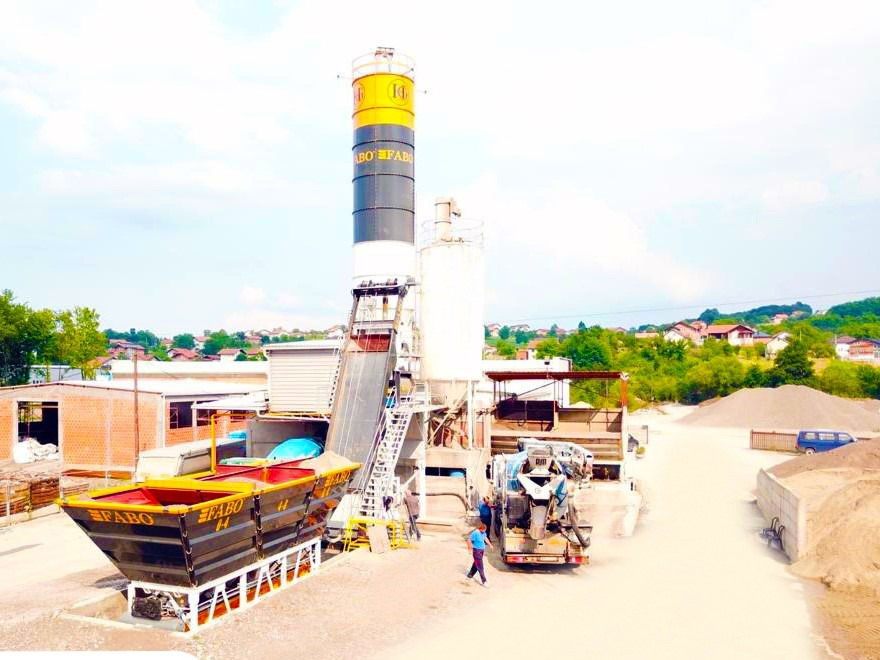FABO compact concrete plant - 콘크리트 플랜트 : 사진 4 FABO compact concrete plant - 콘크리트 플랜트 : 사진 4