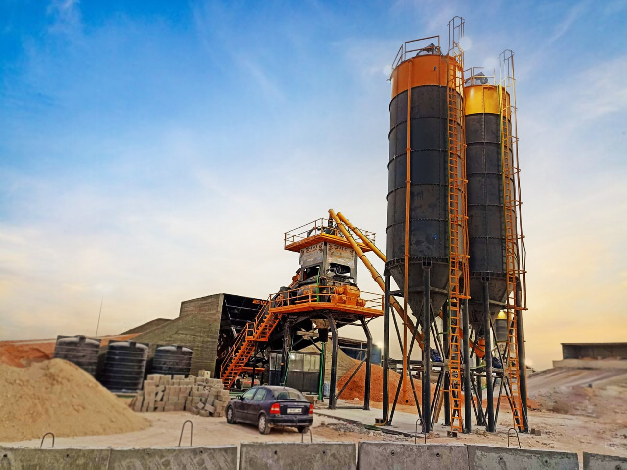 FABO compact concrete plant - 콘크리트 플랜트 : 사진 4 FABO compact concrete plant - 콘크리트 플랜트 : 사진 4