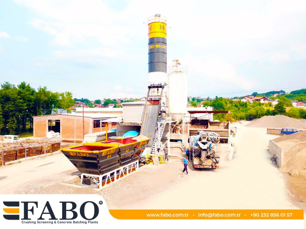FABO compact concrete plant - 콘크리트 플랜트 : 사진 2 FABO compact concrete plant - 콘크리트 플랜트 : 사진 2