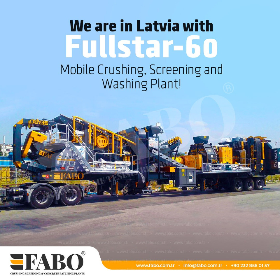 신규 광산 기계 FABO mining machinery - crushing plant : 사진 14
