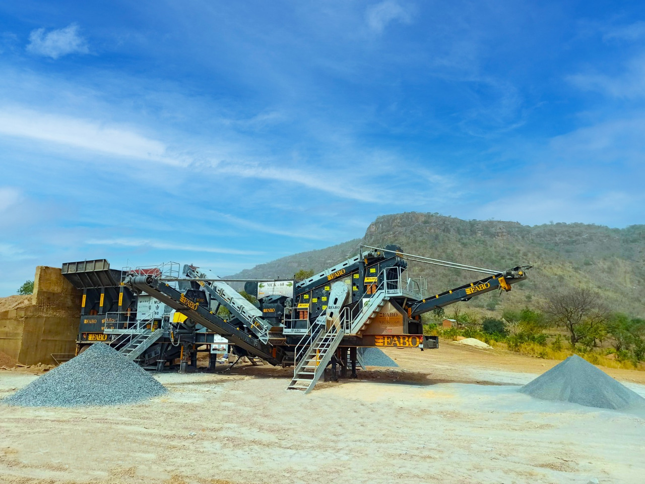 FABO mining machinery - crushing plant - 광산 기계 : 사진 2 FABO mining machinery - crushing plant - 광산 기계 : 사진 2