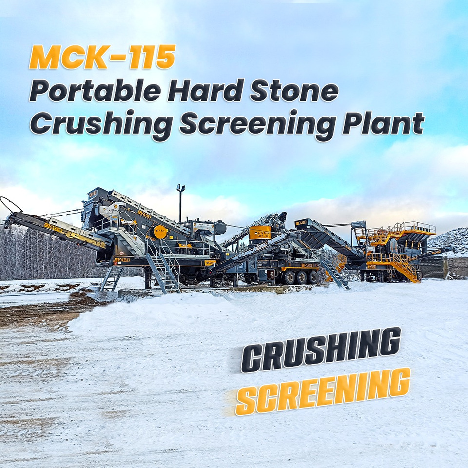 FABO mining machinery - crushing plant - 광산 기계 : 사진 1 FABO mining machinery - crushing plant - 광산 기계 : 사진 1