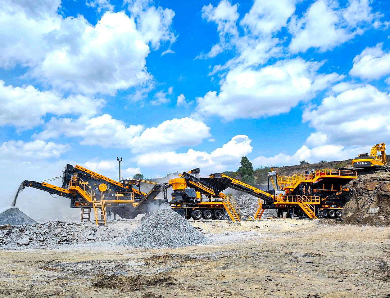 FABO mining machinery - crushing plant - 광산 기계 : 사진 3 FABO mining machinery - crushing plant - 광산 기계 : 사진 3