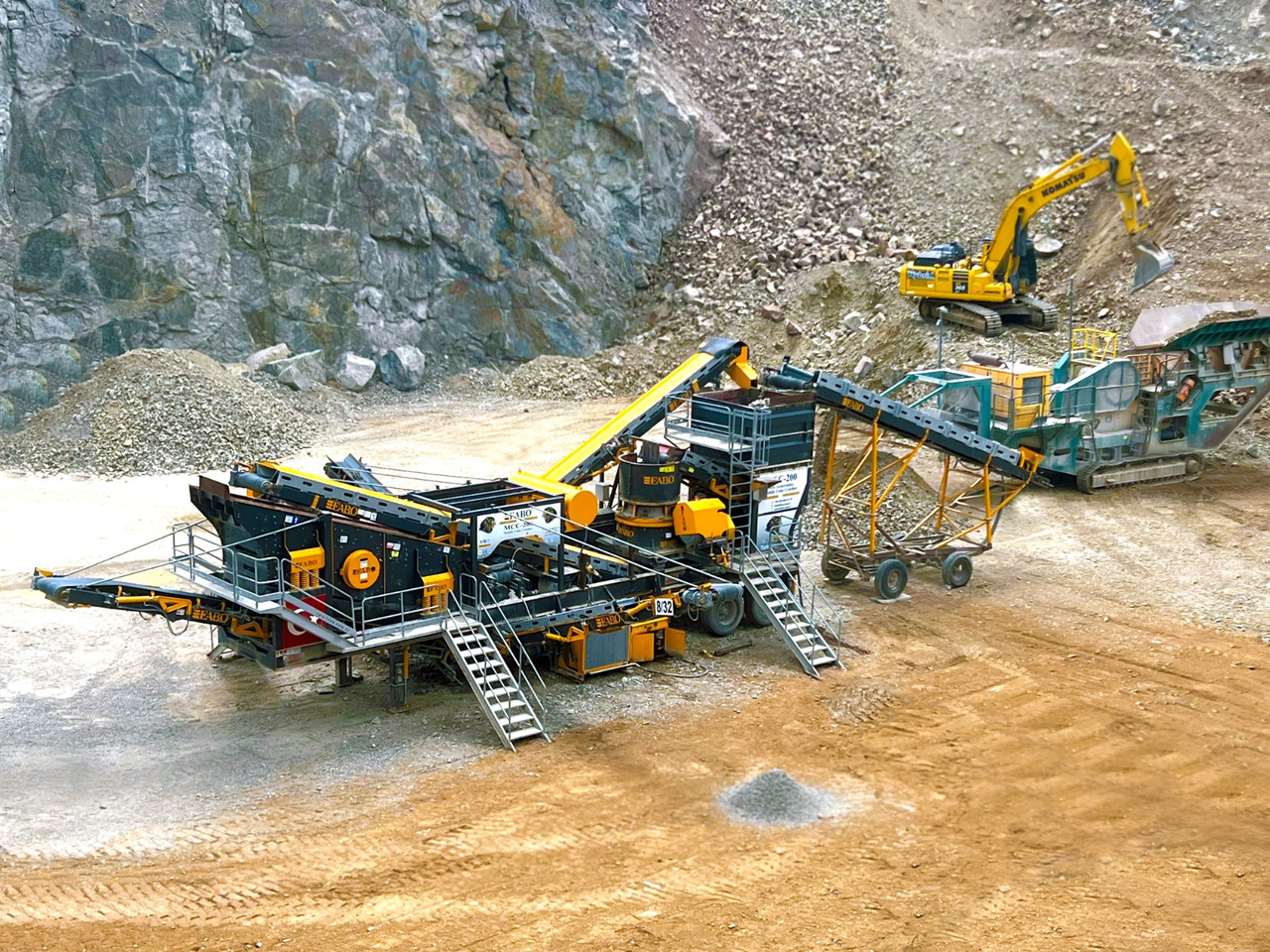 FABO mining machinery - crushing plant - 광산 기계 : 사진 3 FABO mining machinery - crushing plant - 광산 기계 : 사진 3