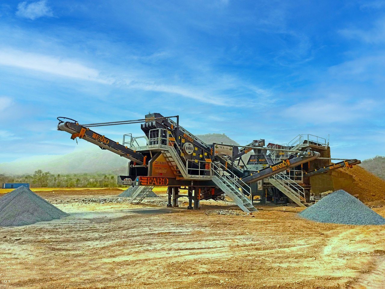FABO mining machinery - crushing plant - 광산 기계 : 사진 3 FABO mining machinery - crushing plant - 광산 기계 : 사진 3