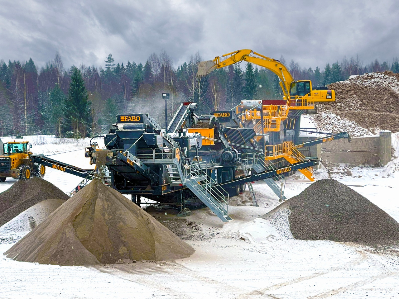 FABO mining machinery - crushing plant - 광산 기계 : 사진 4 FABO mining machinery - crushing plant - 광산 기계 : 사진 4