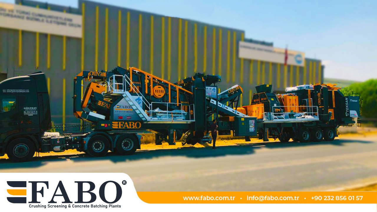 신규 광산 기계 FABO mining machinery - crushing plant : 사진 20