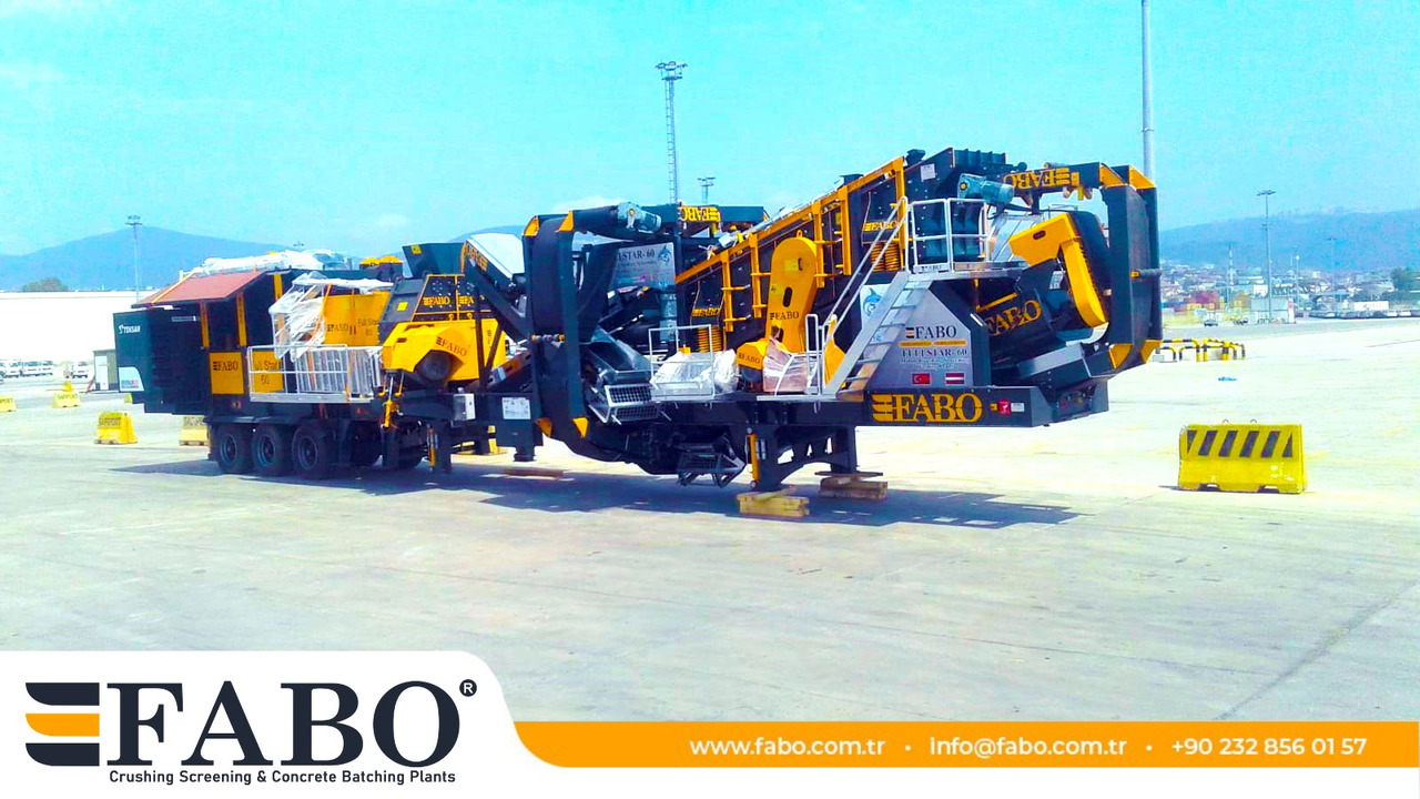 신규 광산 기계 FABO mining machinery - crushing plant : 사진 18