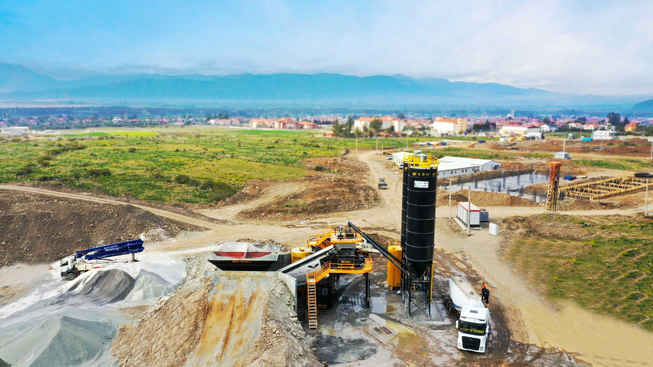 FABO mobile concrete batching plant - 콘크리트 플랜트 : 사진 4 FABO mobile concrete batching plant - 콘크리트 플랜트 : 사진 4