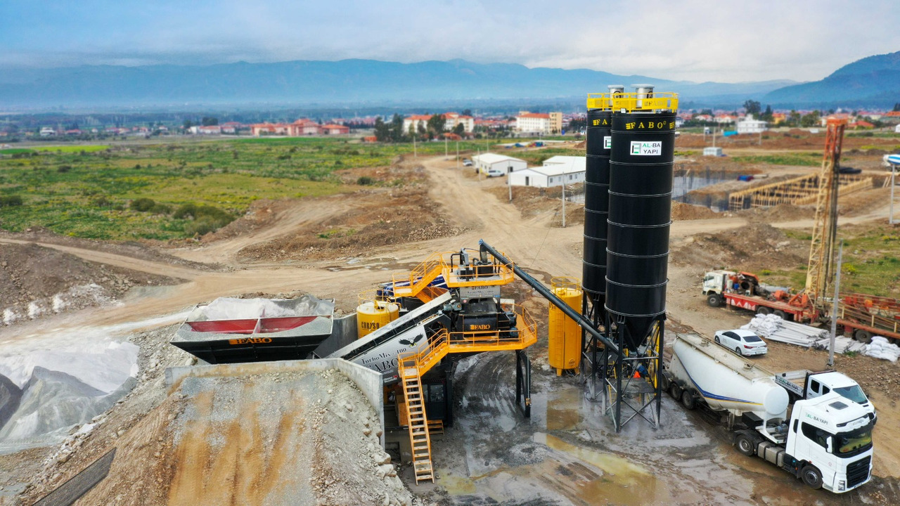 FABO mobile concrete batching plant - 콘크리트 플랜트 : 사진 5 FABO mobile concrete batching plant - 콘크리트 플랜트 : 사진 5
