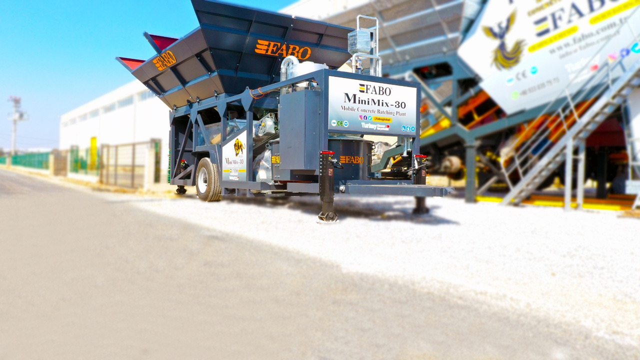 FABO mobile concrete batching plant - 콘크리트 플랜트 : 사진 4 FABO mobile concrete batching plant - 콘크리트 플랜트 : 사진 4