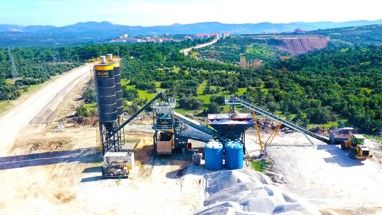 FABO mobile concrete batching plant - 콘크리트 플랜트 : 사진 3 FABO mobile concrete batching plant - 콘크리트 플랜트 : 사진 3