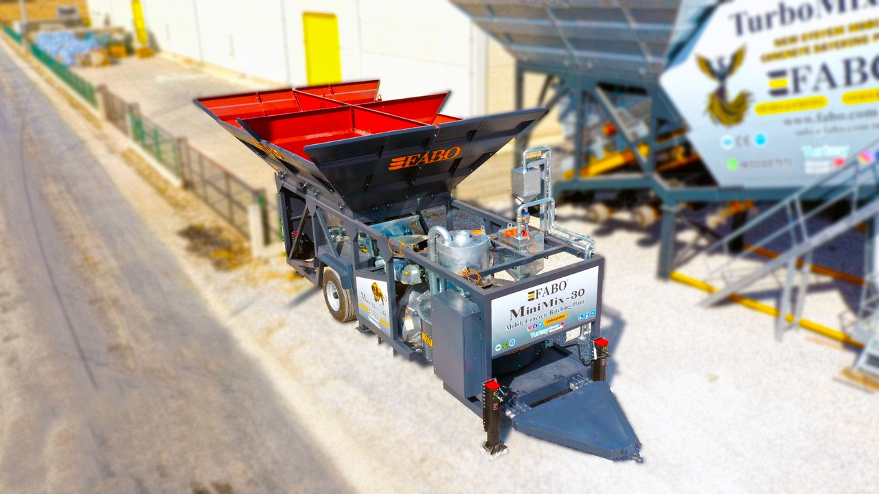 FABO mobile concrete batching plant - 콘크리트 플랜트 : 사진 3 FABO mobile concrete batching plant - 콘크리트 플랜트 : 사진 3