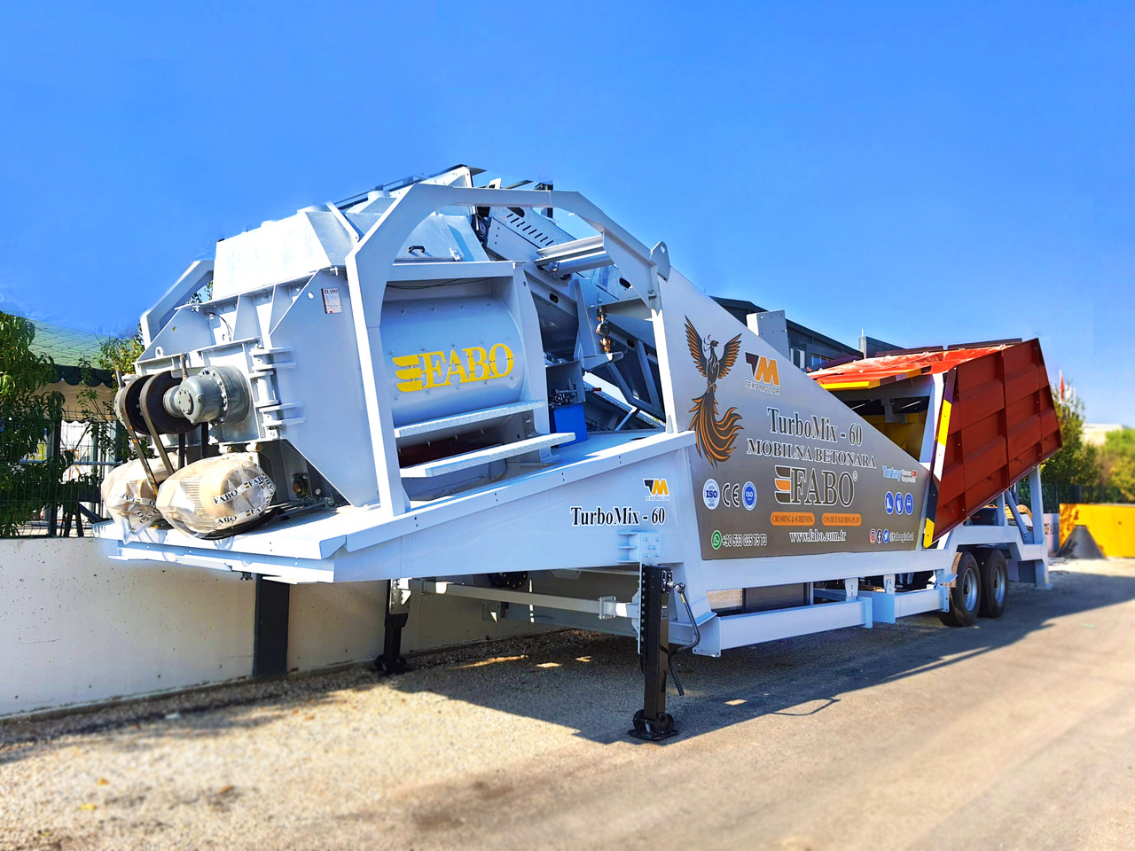 FABO mobile concrete batching plant - 콘크리트 플랜트 : 사진 5 FABO mobile concrete batching plant - 콘크리트 플랜트 : 사진 5