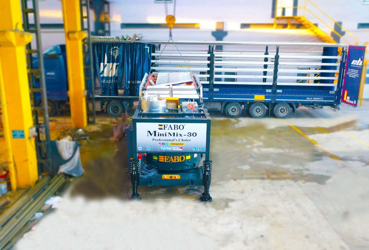 FABO mobile concrete batching plant - 콘크리트 플랜트 : 사진 5 FABO mobile concrete batching plant - 콘크리트 플랜트 : 사진 5