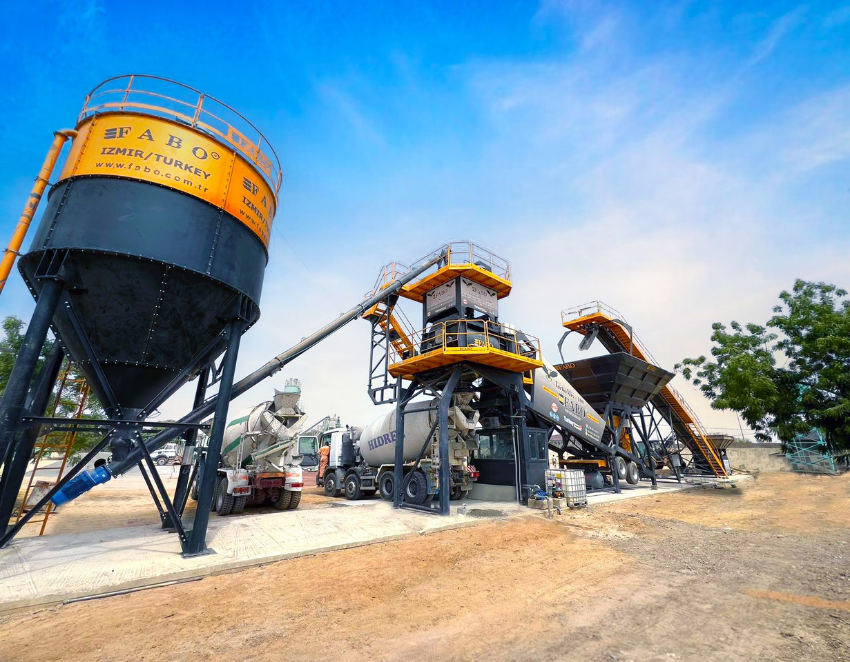 FABO mobile concrete batching plant - 콘크리트 플랜트 : 사진 3 FABO mobile concrete batching plant - 콘크리트 플랜트 : 사진 3