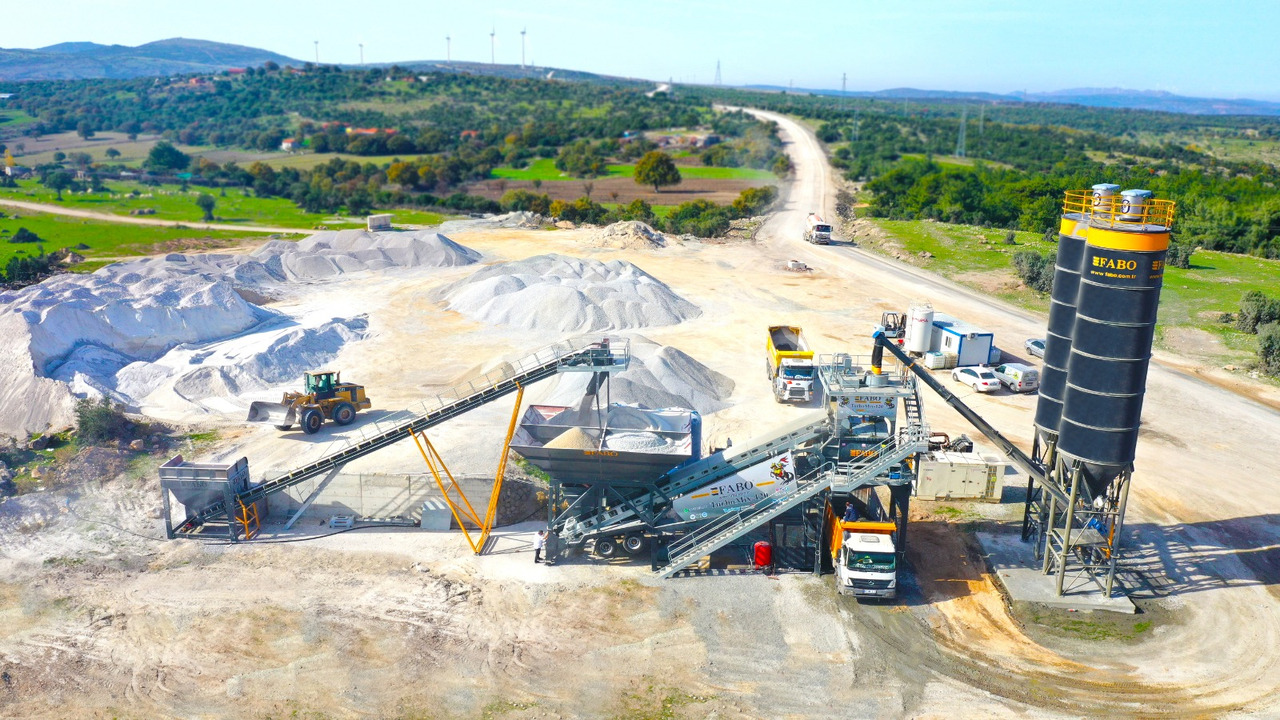 FABO mobile concrete batching plant - 콘크리트 플랜트 : 사진 4 FABO mobile concrete batching plant - 콘크리트 플랜트 : 사진 4