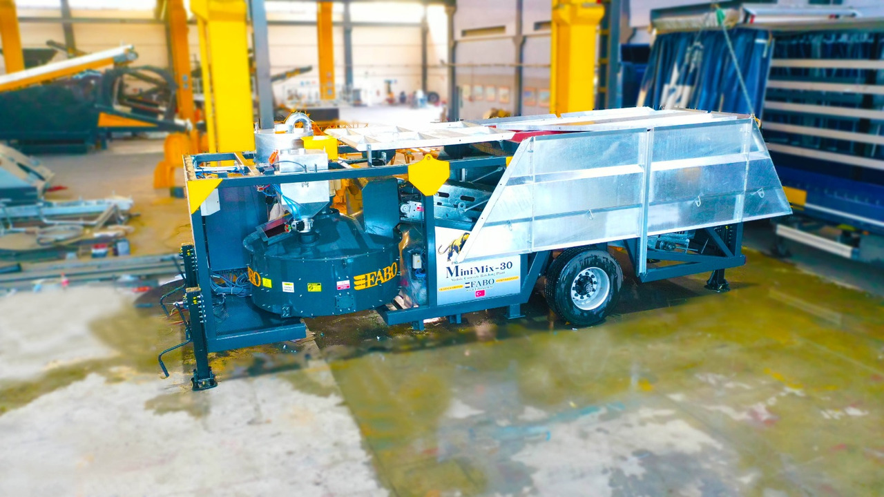 FABO mobile concrete batching plant - 콘크리트 플랜트 : 사진 4 FABO mobile concrete batching plant - 콘크리트 플랜트 : 사진 4