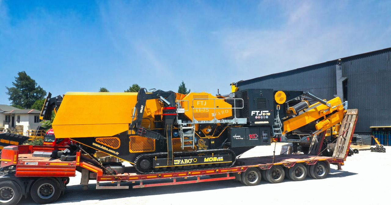 신규 조 크러셔 FABO mobile jaw crusher : 사진 1