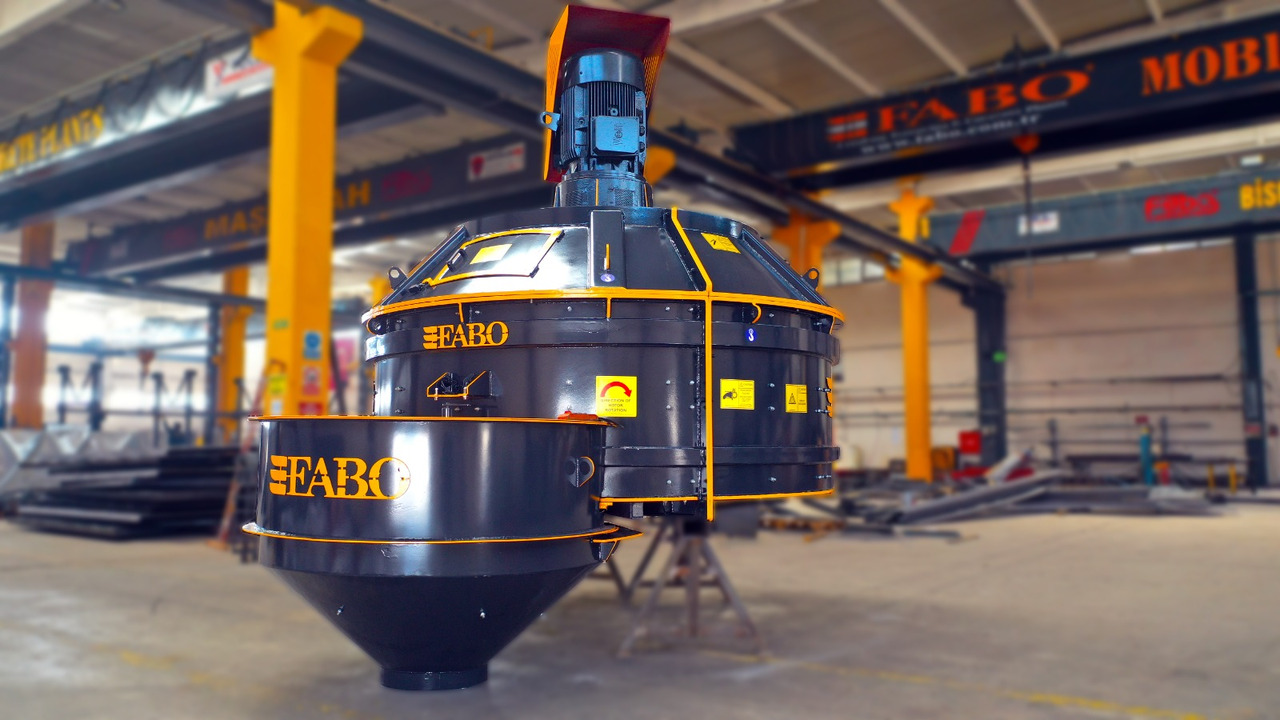 FABO twin shaft mixer - 콘크리트 믹서 : 사진 3 FABO twin shaft mixer - 콘크리트 믹서 : 사진 3