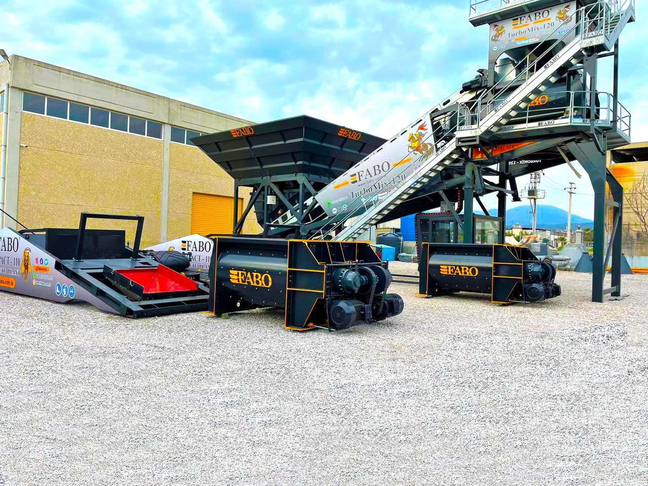 FABO twin shaft mixer - 콘크리트 믹서 : 사진 5 FABO twin shaft mixer - 콘크리트 믹서 : 사진 5