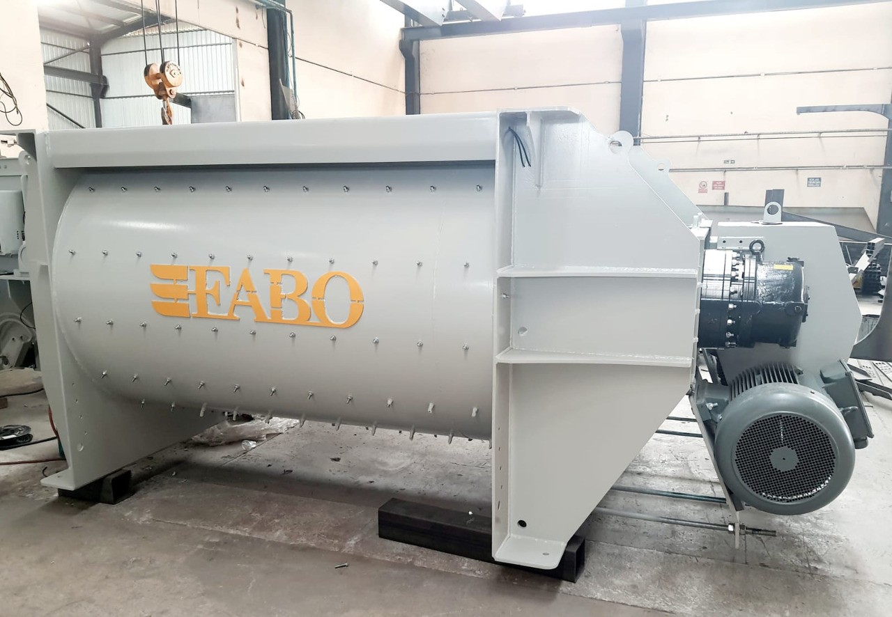 FABO twin shaft mixer - 콘크리트 믹서 : 사진 2 FABO twin shaft mixer - 콘크리트 믹서 : 사진 2