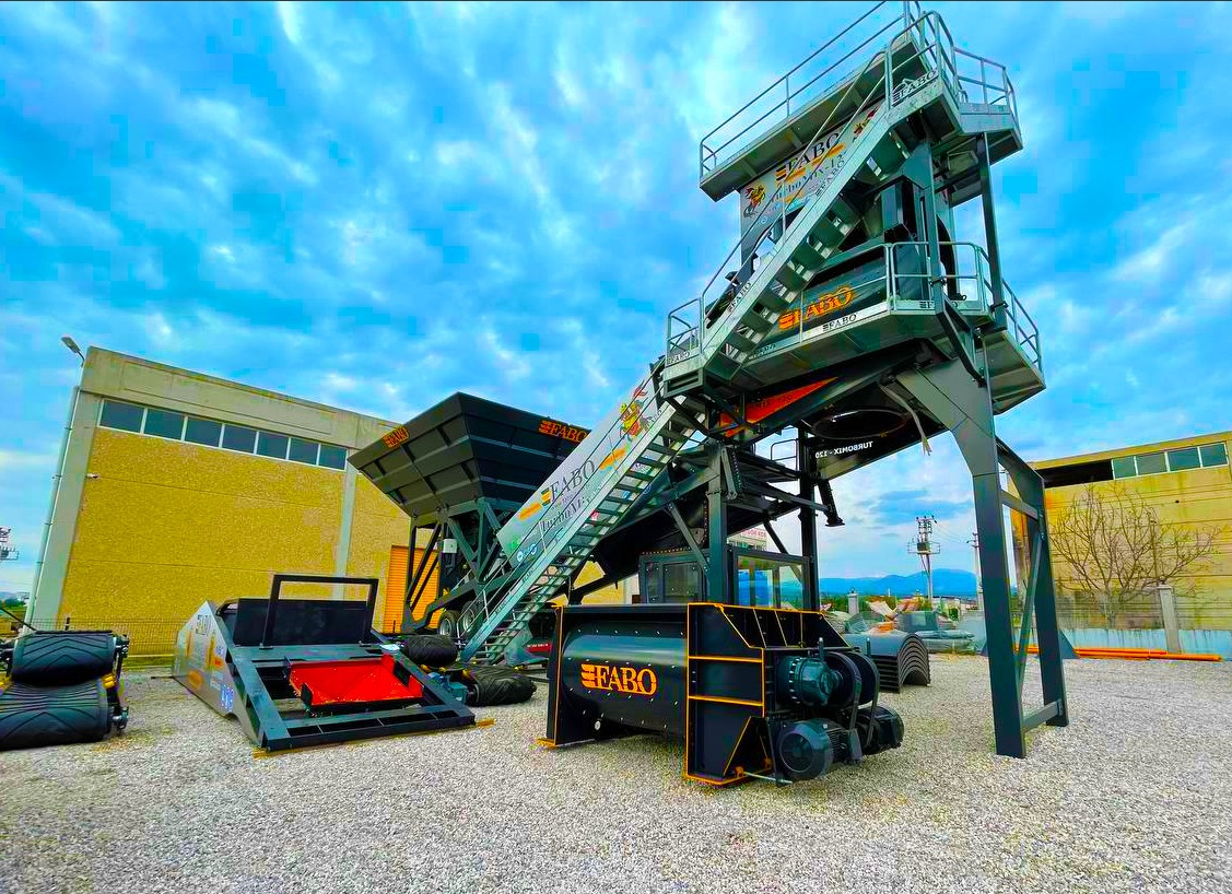 FABO twin shaft mixer - 콘크리트 믹서 : 사진 2 FABO twin shaft mixer - 콘크리트 믹서 : 사진 2