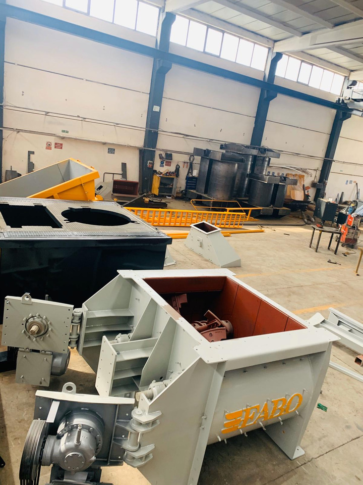 FABO twin shaft mixer - 콘크리트 믹서 : 사진 3 FABO twin shaft mixer - 콘크리트 믹서 : 사진 3