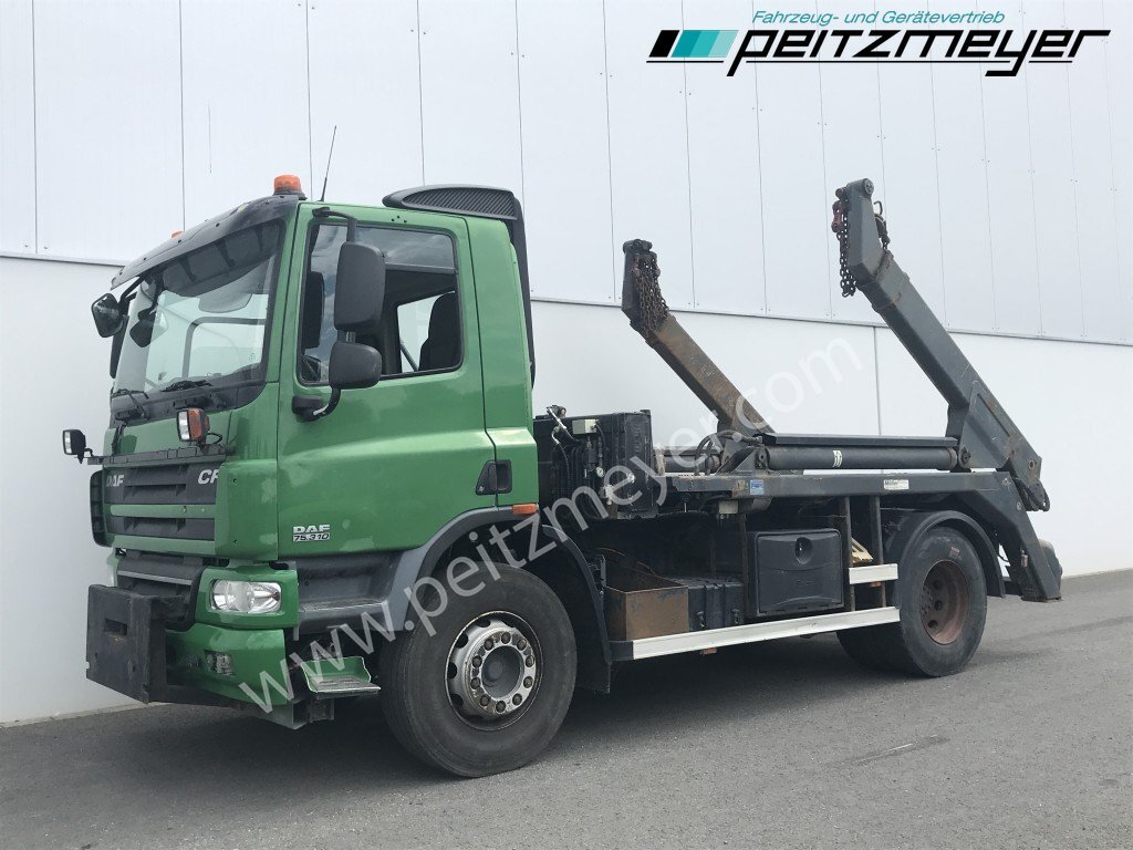 DAF CF 75.310 BL Meiller AK 12 T Absetzkipper - 스킵 로더 트럭 : 사진 1 DAF CF 75.310 BL Meiller AK 12 T Absetzkipper - 스킵 로더 트럭 : 사진 1