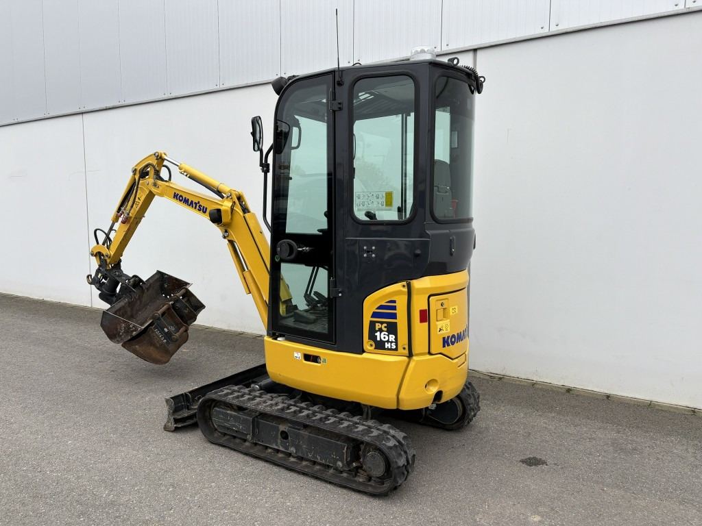 KOMATSU MINIBAGGER PC 16 R-3HS Powertilt 20,40,100 Löffel - 미니 굴삭기 : 사진 3 KOMATSU MINIBAGGER PC 16 R-3HS Powertilt 20,40,100 Löffel - 미니 굴삭기 : 사진 3
