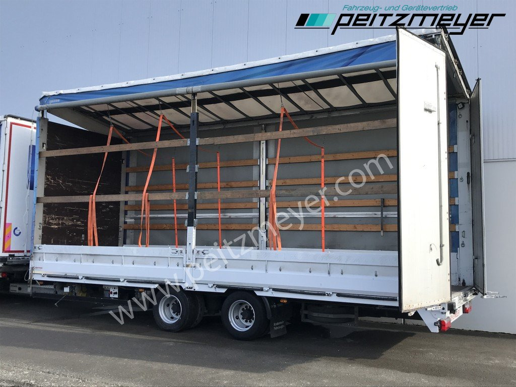 KRUKENMEIER Jumboanhänger TLPS 16,4, Hubdach, Edscha, verzinkt RSAB - 드롭사이드/ 플랫베드 트레일러 : 사진 2 KRUKENMEIER Jumboanhänger TLPS 16,4, Hubdach, Edscha, verzinkt RSAB - 드롭사이드/ 플랫베드 트레일러 : 사진 2