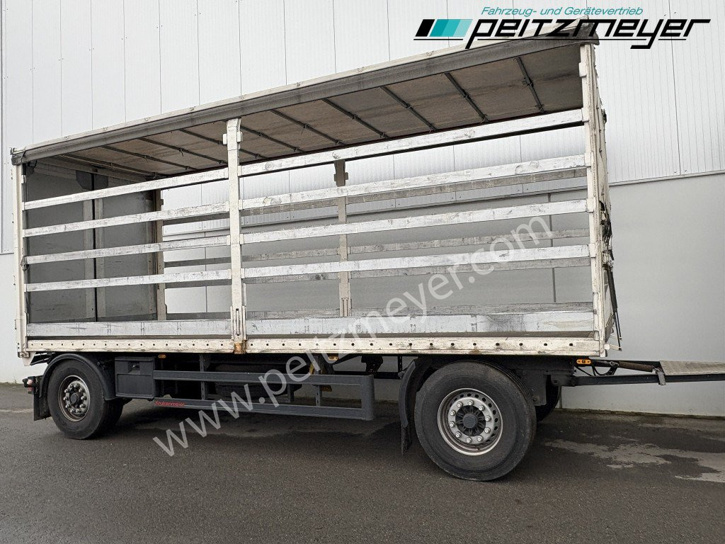 KRUKENMEIER PRITSCHENANHÄNGER 18 T. mit Durchlade - 커튼사이더 트레일러 : 사진 4 KRUKENMEIER PRITSCHENANHÄNGER 18 T. mit Durchlade - 커튼사이더 트레일러 : 사진 4