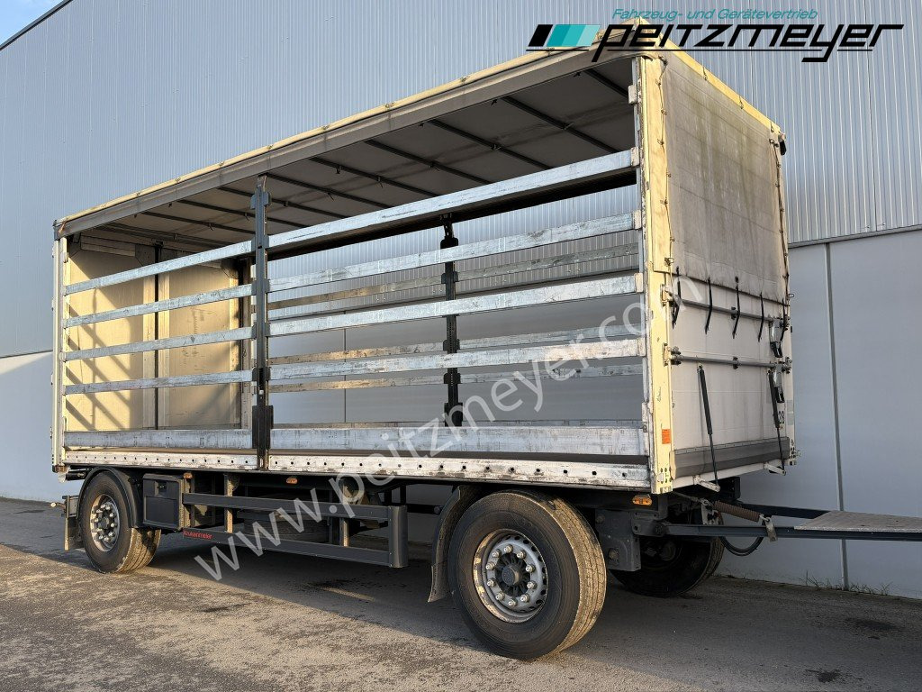 KRUKENMEIER PRITSCHENANHÄNGER 18 T. mit Durchlade - 커튼사이더 트레일러 : 사진 4 KRUKENMEIER PRITSCHENANHÄNGER 18 T. mit Durchlade - 커튼사이더 트레일러 : 사진 4